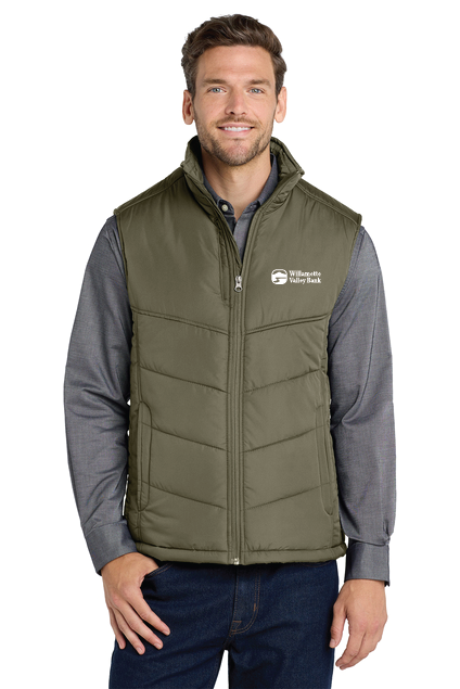 Port Authority® Puffy Vest w/Embroidered Logo