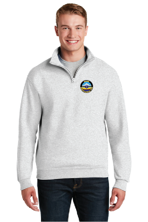 1/4-Zip Cadet Collar Sweatshirt