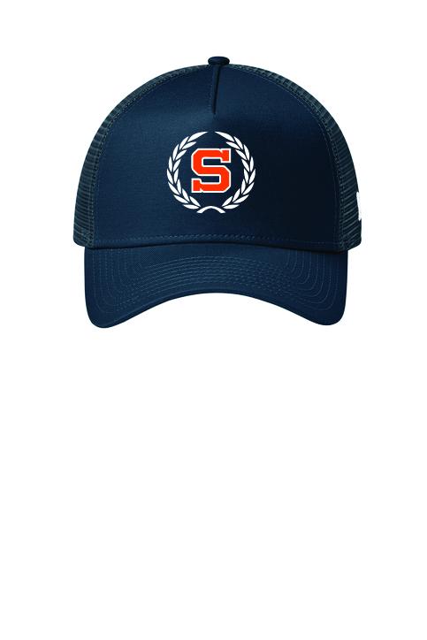 New Era Snapback Trucker Hat w/Embroidered Logo