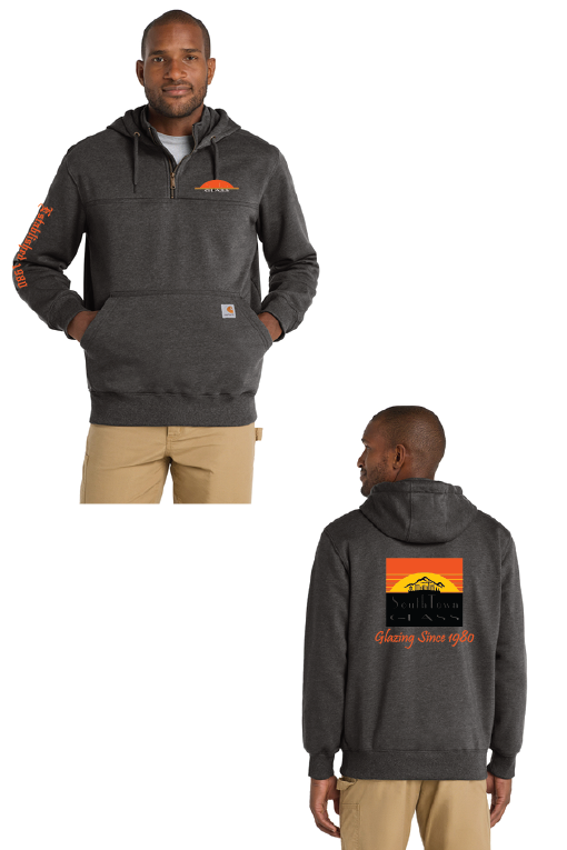 Carhartt ® Rain Defender ® Paxton Heavyweight Hooded Zip Mock Sweatshirt