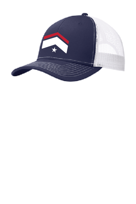 Snapback Trucker Hat w/Embroidered Logo