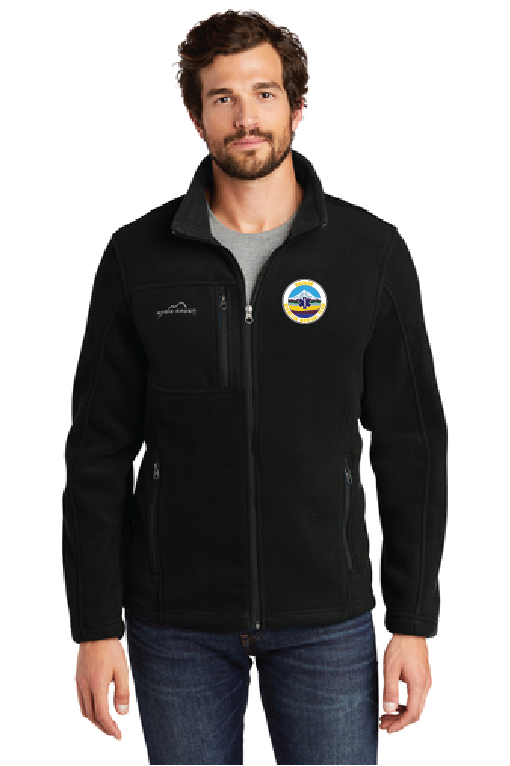 Eddie Bauer® - Full-Zip Fleece Jacket w/Embroidered Logo