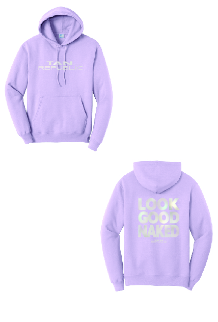 Cotton Blend LOOK GOOD NAKED Hoodie