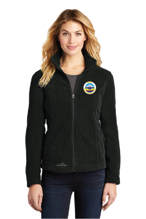 Ladies Eddie Bauer® - Full-Zip Fleece Jacket w/Embroidered Logo