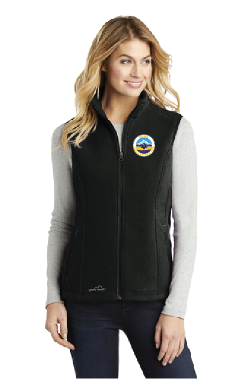 Ladies Eddie Bauer® - Fleece Vest w/Embroidered Logo