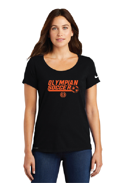 Ladies Nike Scoop Neck Tee
