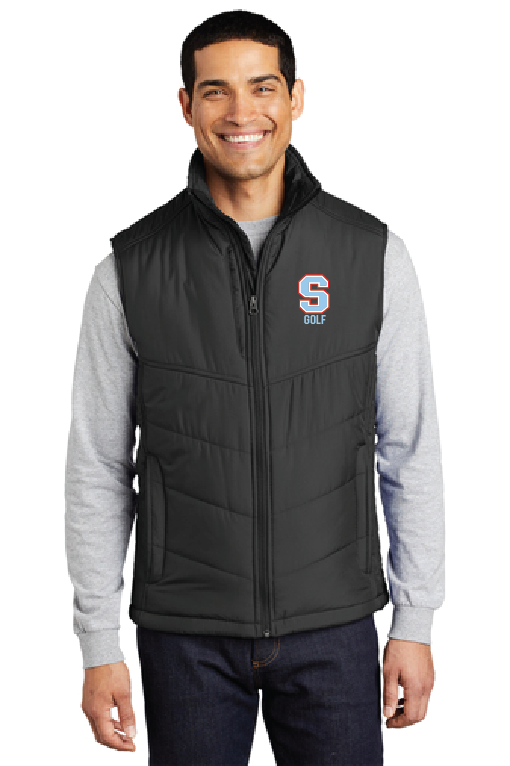 Puffy Vest w/Embroidered Logo