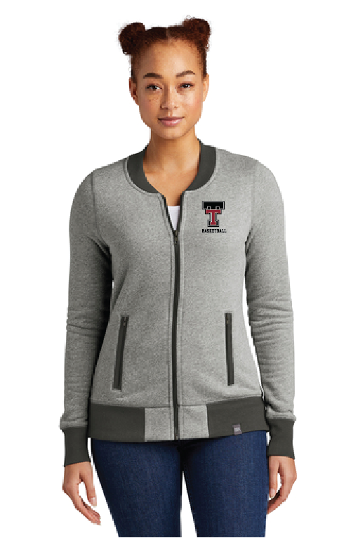 Ladies New Era Full Zip w/Embroidered Logo