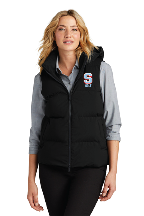 Mercer Mettle™ Women’s Puffy Vest w/Embroidered Logo