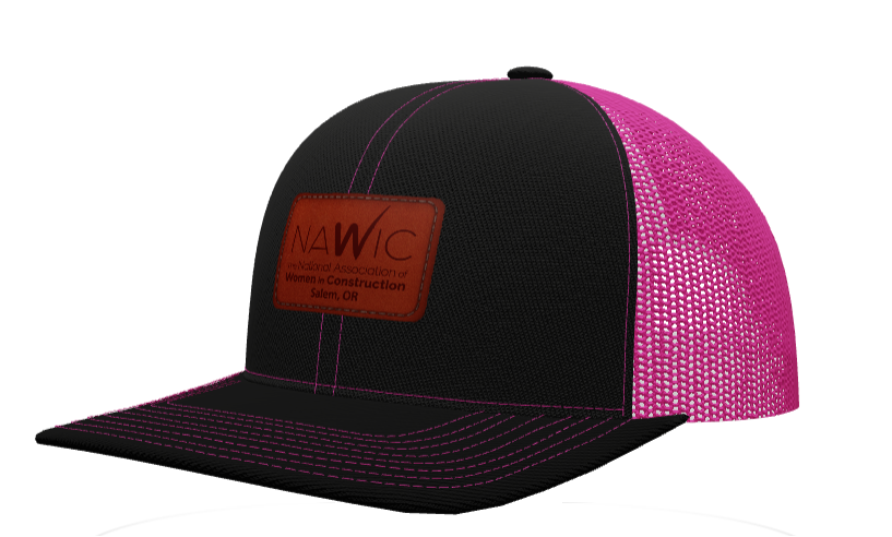 Leather Patch Snapback Hat