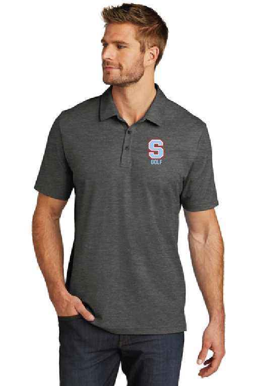 TravisMathew Oceanside Heather Polo w/Embroidered Logo