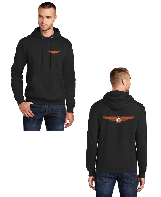 Aviation Cotton Blend Hoodie