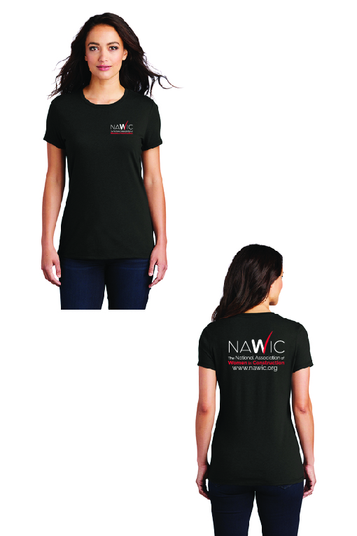 Ladies TriBlend Tee- NAWIC