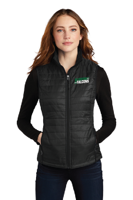 Ladies Puffy Vest