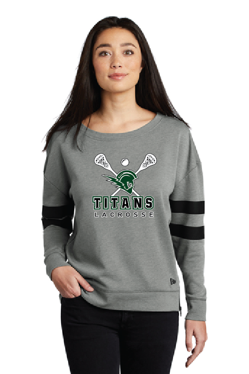 New Era ® Ladies Tri-Blend Fleece Varsity Crew