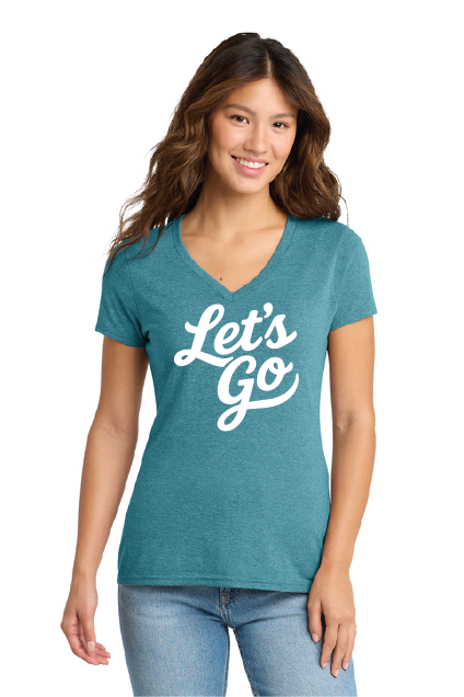 Women's Tri-Blend V-Neck Tee