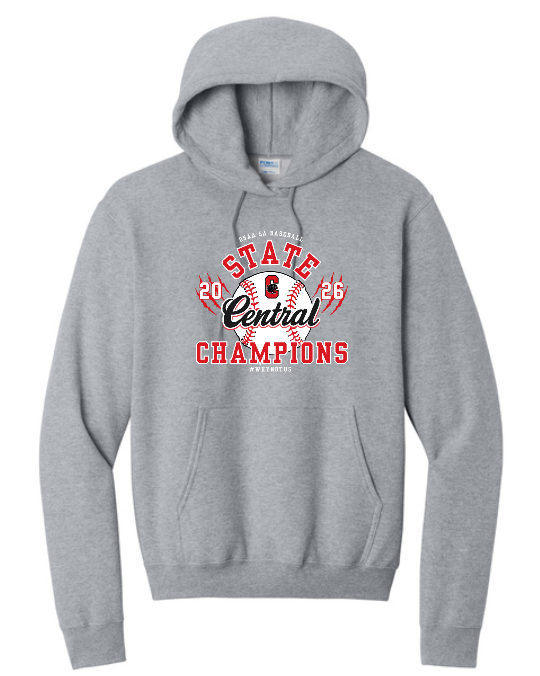 Core Fleece Pullover Hooded Sweatshirt