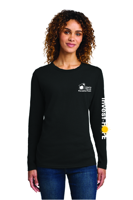 Ladies Long Sleeve Tee- Prevention Team