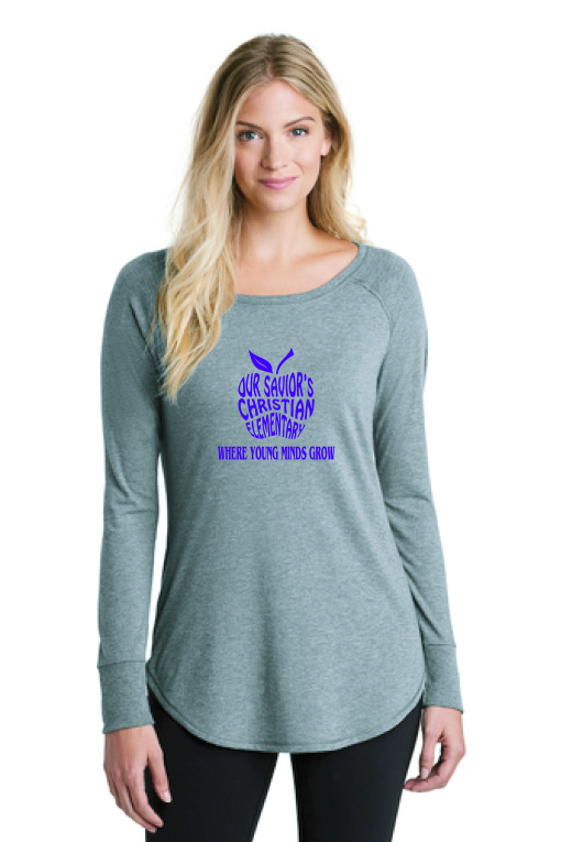 Women’s Perfect Tri® Long Sleeve Tunic Tee