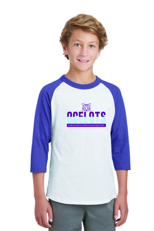 Colorblock Raglan Tee